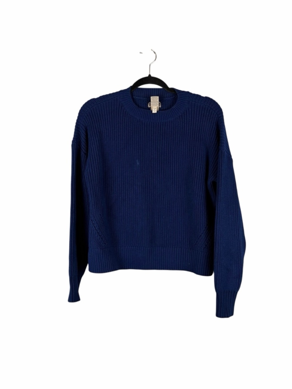 Duluth Trading Co Blue Chunky Knit Sweater XS